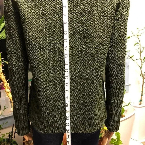 Vintage Y2K Jaclyn Smith Button Up women Khaki Blouse Shirt Jacket Size 10 - Picture 4 of 6